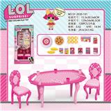 OBL888526 - 桌椅+面包配件LOL