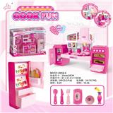 OBL888531 - 可分体橱柜粉红灯光声音