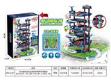 OBL888870 - 灯光声音多功能
5层城市升降停车
场套装