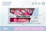 OBL888895 - Doll with cart 6pcs
