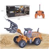 OBL889213 - 1:48遥控4通亚马逊电商盒包装工程车系列
