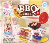 OBL889330 - Storage box barbecue round stove set