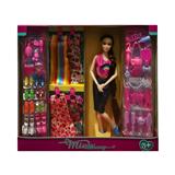 OBL889412 - 11 inch long hair changing suit barbie doll
