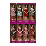 OBL889414 - 11 inch long hair fashion barbie doll