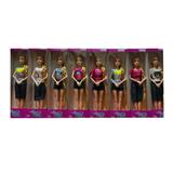OBL889416 - 11 inch 11 joint long hair suit barbie doll