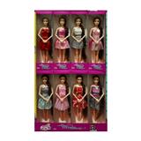 OBL889432 - 11 inch long hair fashion barbie doll