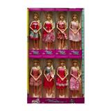 OBL889433 - 11 inch long hair fashion barbie doll