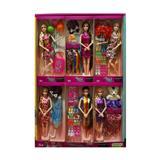 OBL889440 - 11 inch long hair fashion barbie doll