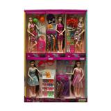 OBL889441 - 11 inch long hair fashion barbie doll