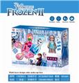 OBL889481 - ICE PRINCESS DIY THREE LAYERS OF MAKEUP WITH DOLLS