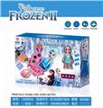 OBL889484 - ICE SNOW PRINCESS DIY THREE LAYER MAKEUP WITH DOLL