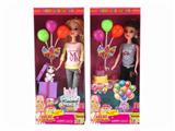 OBL889498 - High grade birthday theme 11.5 inch real body live hand 3d eyes amy fashion barbie