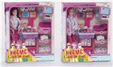 OBL889507 - High grade theme 11.5-inch solid 9-joint female nurse barbie