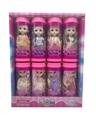 OBL889532 - 6-inch solid 12 joint 3d real eye russian doll
