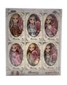 OBL889539 - 6-inch solid 12 joint 3d real eye russian doll