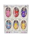 OBL889540 - 6-inch real body 12 joint 3d real eye butterfly flower fairy russian doll