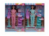 OBL889554 - High grade dental theme 11.5-inch solid 9-joint fashion barbie