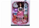 OBL889558 - High grade 11.5 inch solid 11 joint fashion short skirt barbie