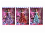 OBL889559 - High grade 11.5 inch full body live hand wedding dress barbie