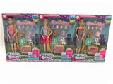 OBL889571 - High grade 11.5-inch solid 9-joint fashion short skirt barbie