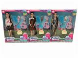 OBL889572 - High grade 11.5-inch solid 9-joint fashion short skirt barbie