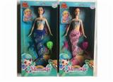 OBL889577 - High grade solid 11.5-inch mermaid barbie