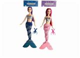 OBL889579 - High grade solid 11.5-inch mermaid barbie