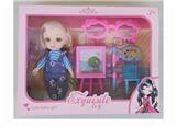 OBL889593 - 6-inch solid 13 joint 3d real eye exquisite little laurie