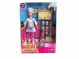 OBL889660 - High end theme 11.5 inch solid 11 joint fashion short skirt barbie