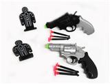 OBL889673 - Needle gun small revolver (silver black)