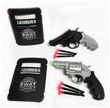 OBL889674 - Needle gun small revolver (silver black)