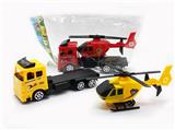 OBL889737 - Inertial towed vehicle taxiing helicopter