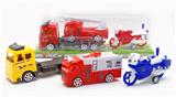 OBL889759 - Inertia tractor on-board sliding fire truck return motorcycle