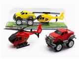 OBL889775 - Taxiing off-road vehicle taxiing helicopter