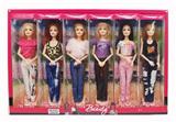 OBL889838 - 11 inch articulated hand fashion barbie