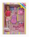 OBL889848 - 11 inch articulated hand fashion barbie