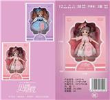 OBL889995 - 12 \30cm 13 joint solid 3d real eye exquisite lori doll
