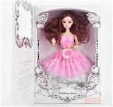 OBL890143 - High grade gift box 11.5 \9-joint solid 3d real eyes amy wedding dress barbie flower band