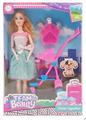 OBL890177 - 11.5-inch solid fashion 9-joint skirt barbie