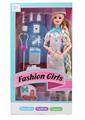 OBL890179 - 11.5-inch solid 9-joint nurse barbie