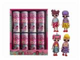 OBL890204 - New six inch full body surprise doll cylinder