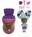 OBL890209 - New 3rd generation gourd bottle 5-inch solid omg.lol marshmallow head hairstyle doll