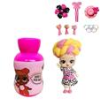 OBL890212 - New 3rd generation gourd bottle 5-inch solid omg.lol marshmallow head hairstyle doll