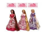 OBL890235 - New high-end 11.5-inch body long hair joint princess dress barbie
