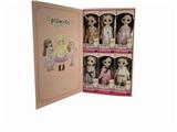 OBL890250 - 6-inch solid 13 joint 3d real eye bjd lori simulation eye doll