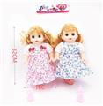 OBL890291 - 16 inch four tone baby girl with milk bottle