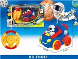 OBL890751 - 遥控2通太空公仔卡通车