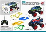 OBL890846 - 1:16 DIY可换车壳二款混装四通遥控越野车
