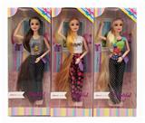 OBL891214 - 11.5-INCH REAL BODY 9-JOINT LONG HAIR BARBIE