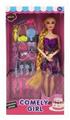 OBL891228 - 11.5-INCH REAL BODY 9-JOINT LONG BRAIDED BARBIE